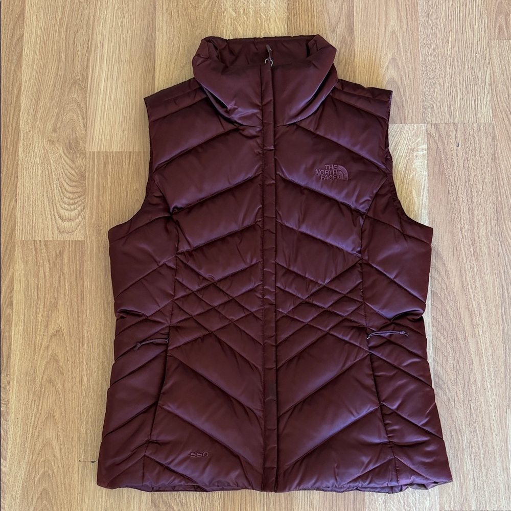 The North Face Women's Maroon Down Vest